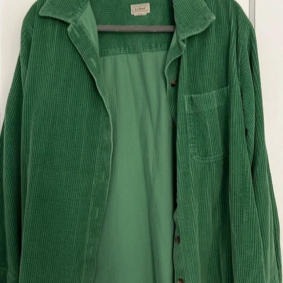 LL Bean corduroy shirt - Picture 1 of 2